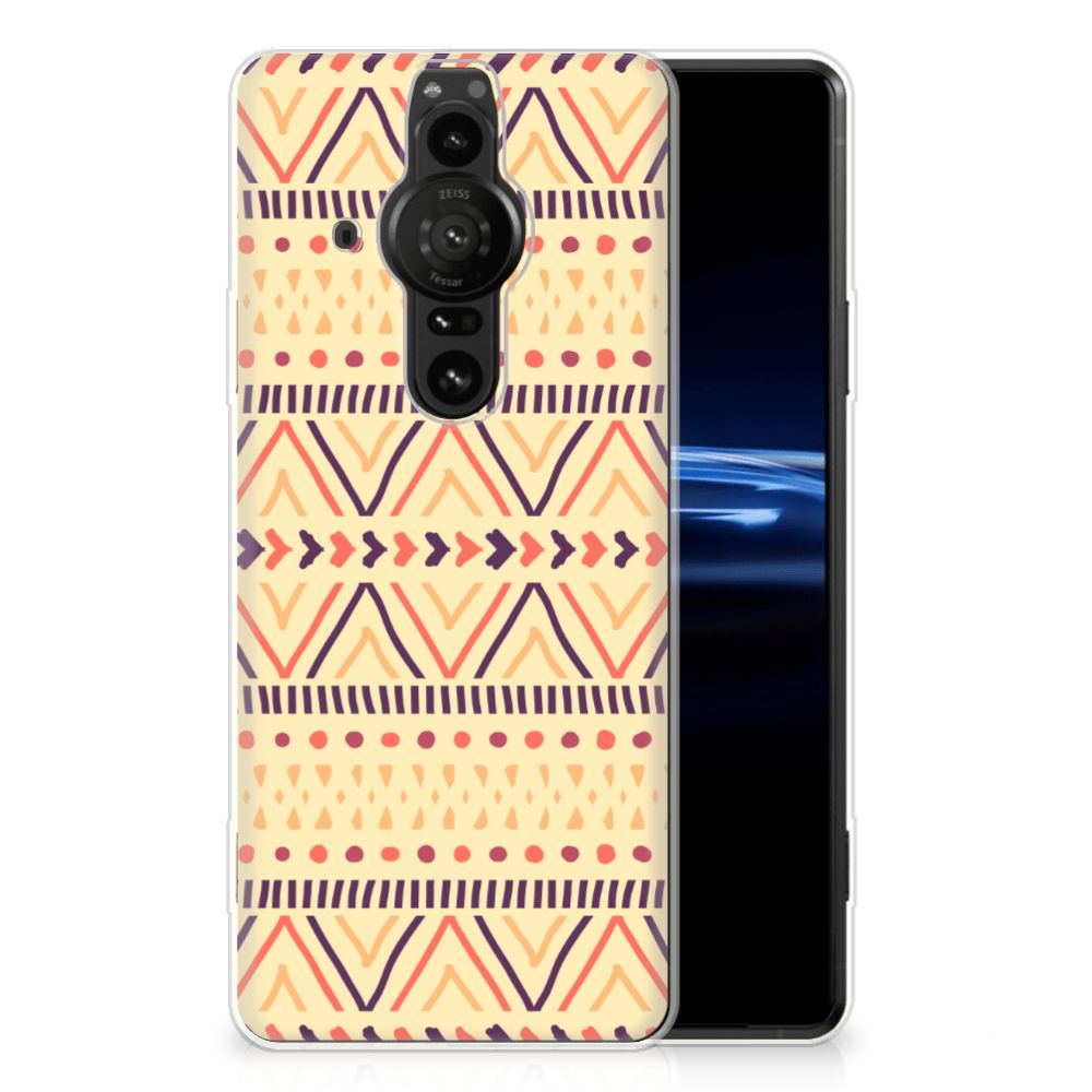 Sony Xperia Pro-I TPU bumper Aztec Yellow B2C Telecom