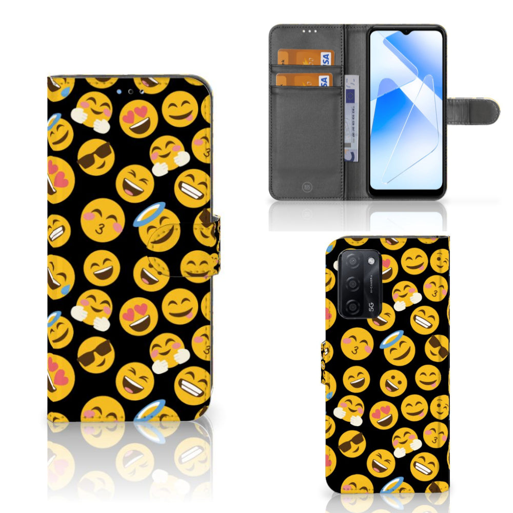 OPPO A16/A16s/A54s Telefoon Hoesje Emoji