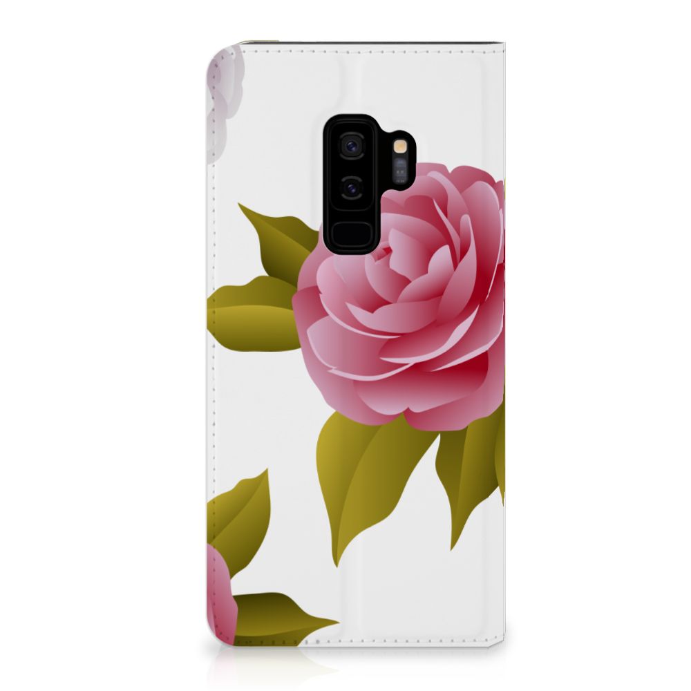 Samsung Galaxy S9 Plus Smart Cover Roses