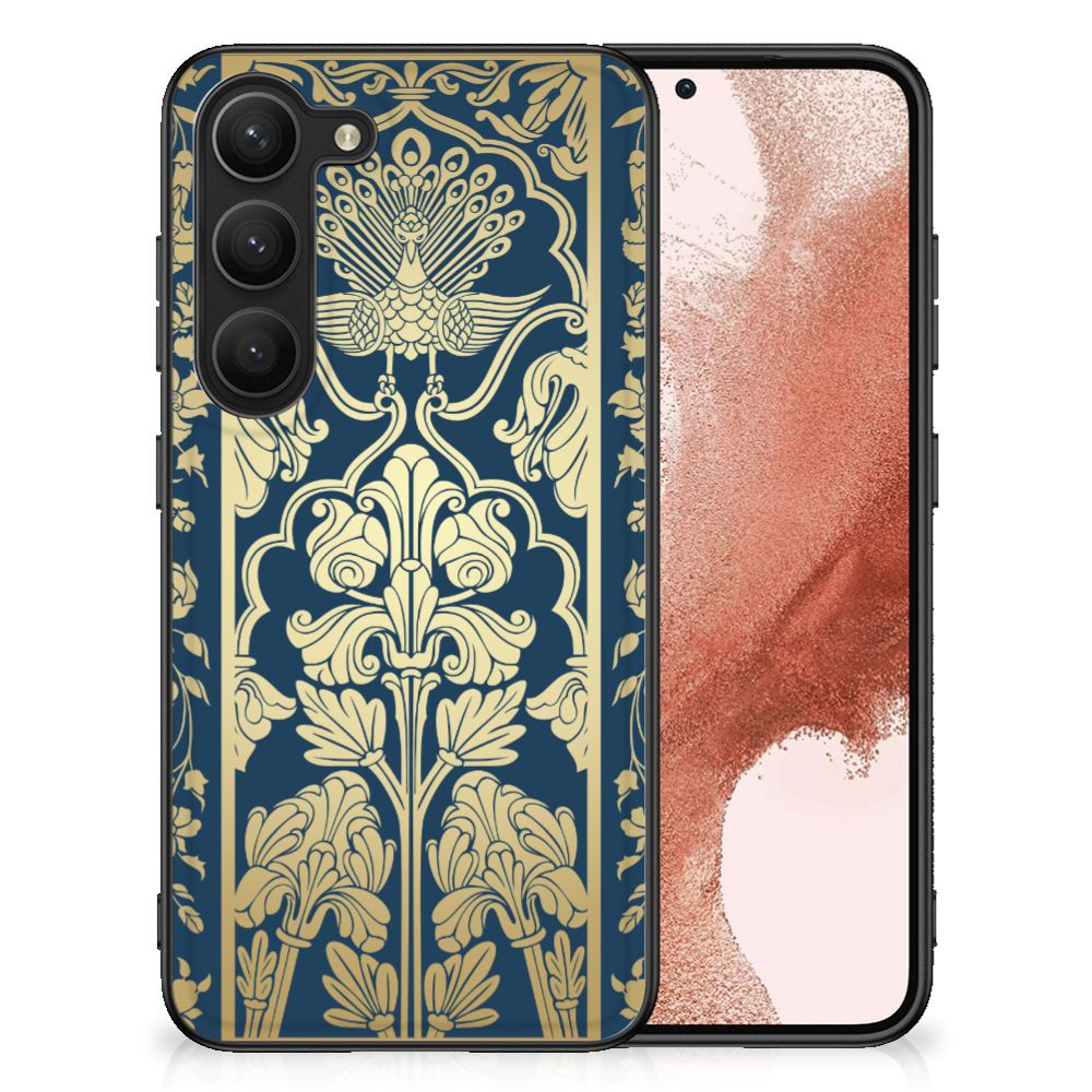 Samsung Galaxy S23 Bloemen Hoesje Beige Flowers B2C Telecom