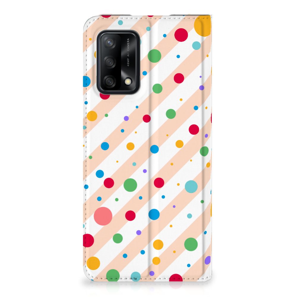 OPPO A74 4G Hoesje met Magneet Dots - B2C Telecom