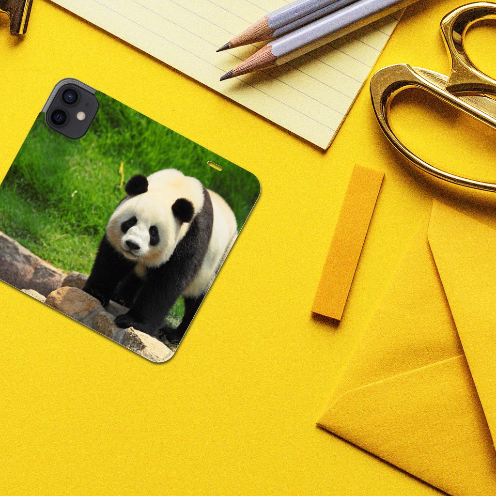 iPhone 12 Mini Hoesje maken Panda - B2C Telecom