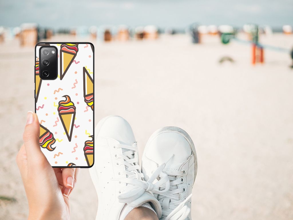 Samsung Galaxy S20 FE Back Cover Hoesje Icecream B2C Telecom