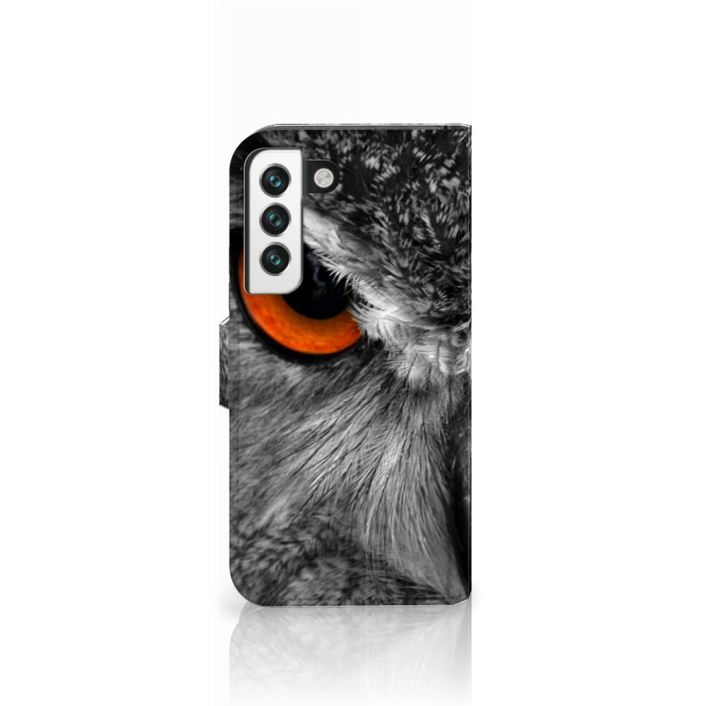 Samsung Galaxy S22 Telefoonhoesje met Pasjes Uil