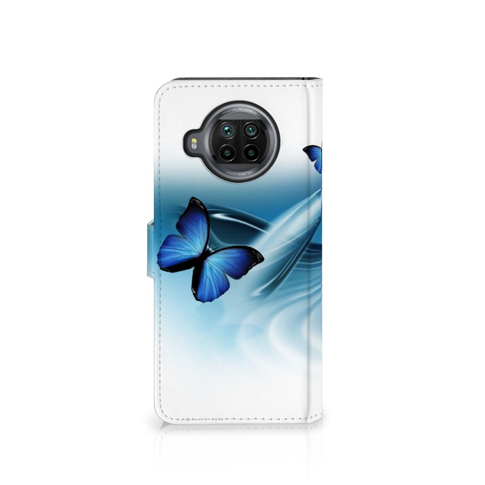 Xiaomi Mi 10T Lite Telefoonhoesje met Pasjes Vlinders