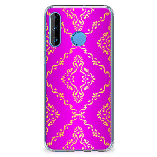 Anti Shock Case Huawei P30 Lite Barok Roze