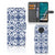 Nokia G50 Hoesje Flower Blue