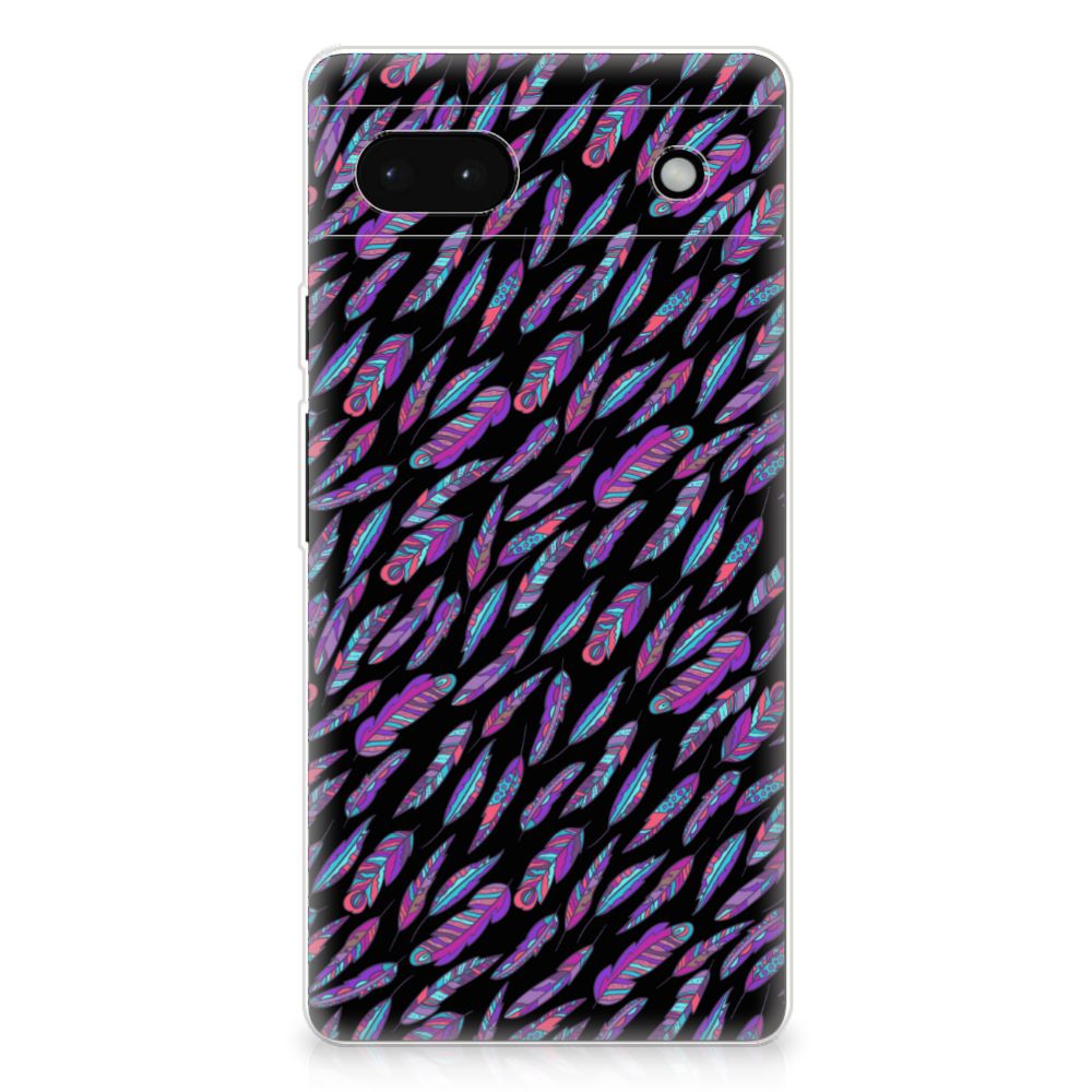 Google Pixel 6A TPU bumper Feathers Color B2C Telecom