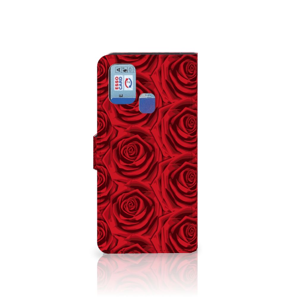 Samsung Galaxy M31 Hoesje Red Roses