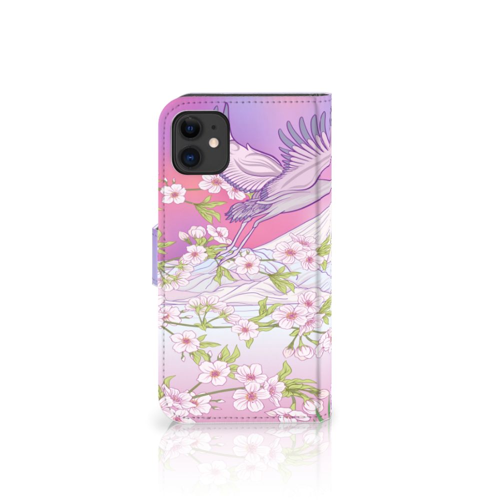 Apple iPhone 11 Telefoonhoesje met Pasjes Bird Flying