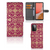 Wallet Case Samsung Galaxy A72 Barok Pink