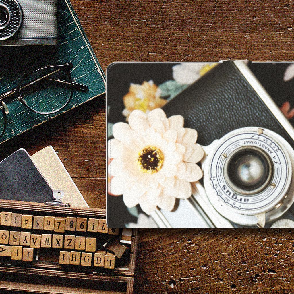 Lenovo Tab P11 | P11 Plus Tablet Hoesje met foto Vintage Camera