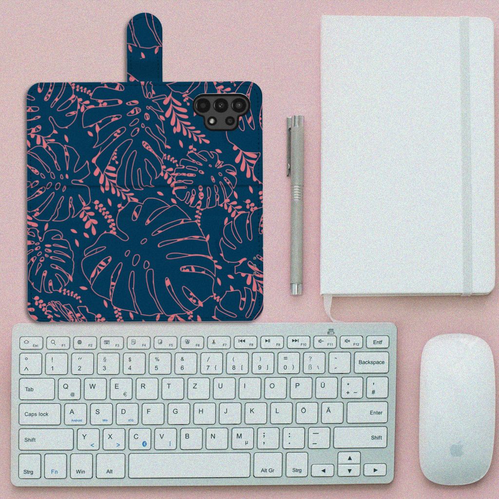 Samsung Galaxy A13 (4G) Hoesje Palm Leaves