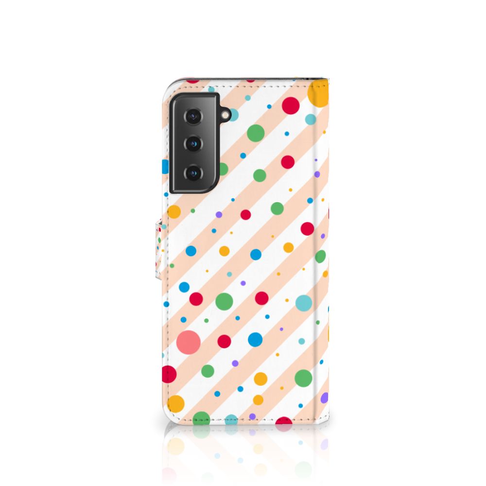 Samsung Galaxy S21 Plus Telefoon Hoesje Dots
