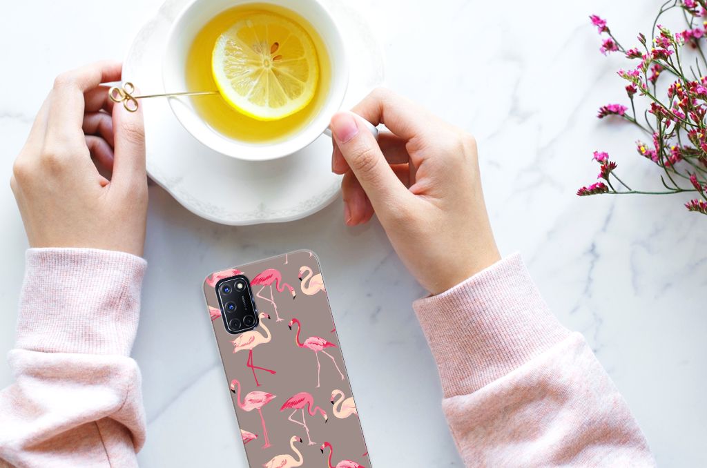 OPPO A52 | A72 TPU Hoesje Flamingo B2C Telecom