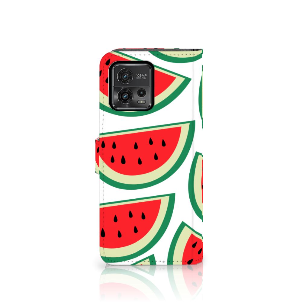 Motorola Moto G72 Book Cover Watermelons