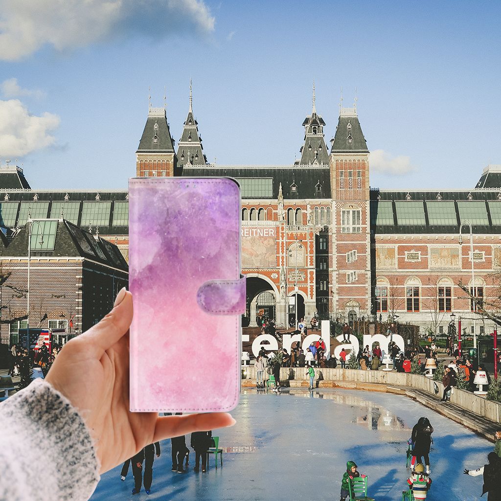 Hoesje Samsung Galaxy S20 Ultra Pink Purple Paint