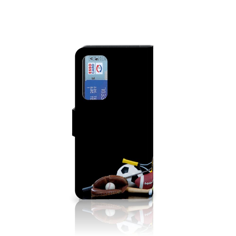 Huawei P40 Wallet Case met Pasjes Sports