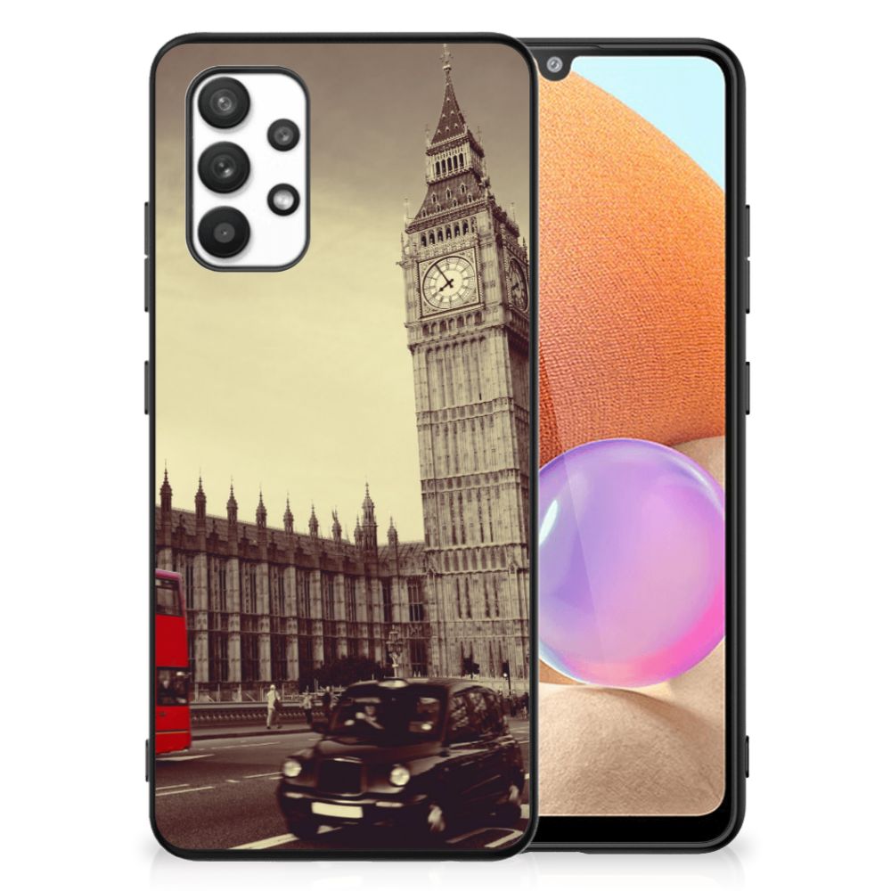 Samsung Galaxy A32 4G | A32 5G Enterprise Editie TPU Backcover Londen