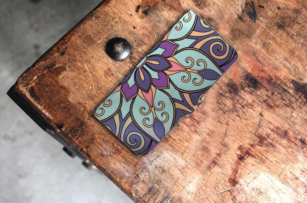 Nokia 5.3 Hoesje Purple Flower