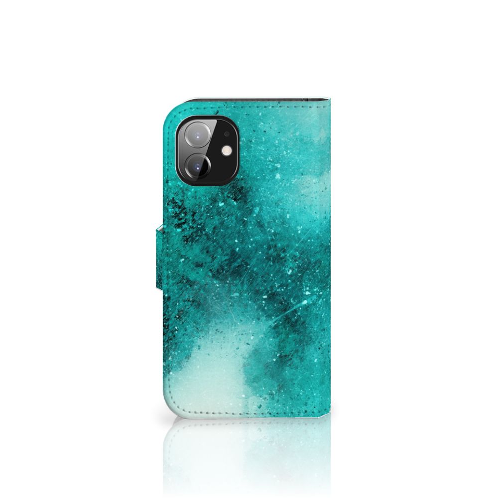 Hoesje Apple iPhone 12 Mini Painting Blue