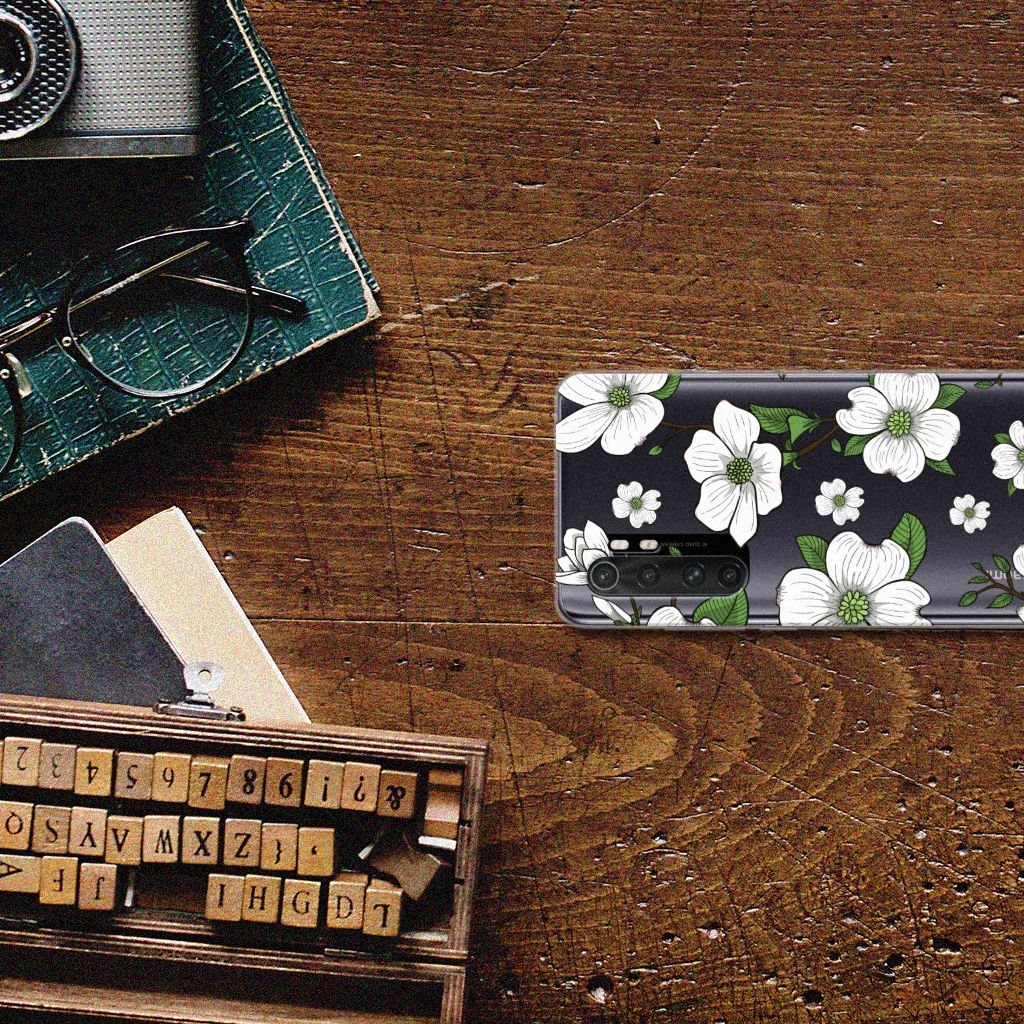 Xiaomi Mi Note 10 Lite TPU Case Dogwood Flowers