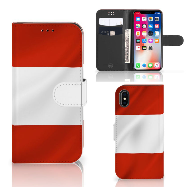 Apple iPhone X | Xs Bookstyle Case Oostenrijk