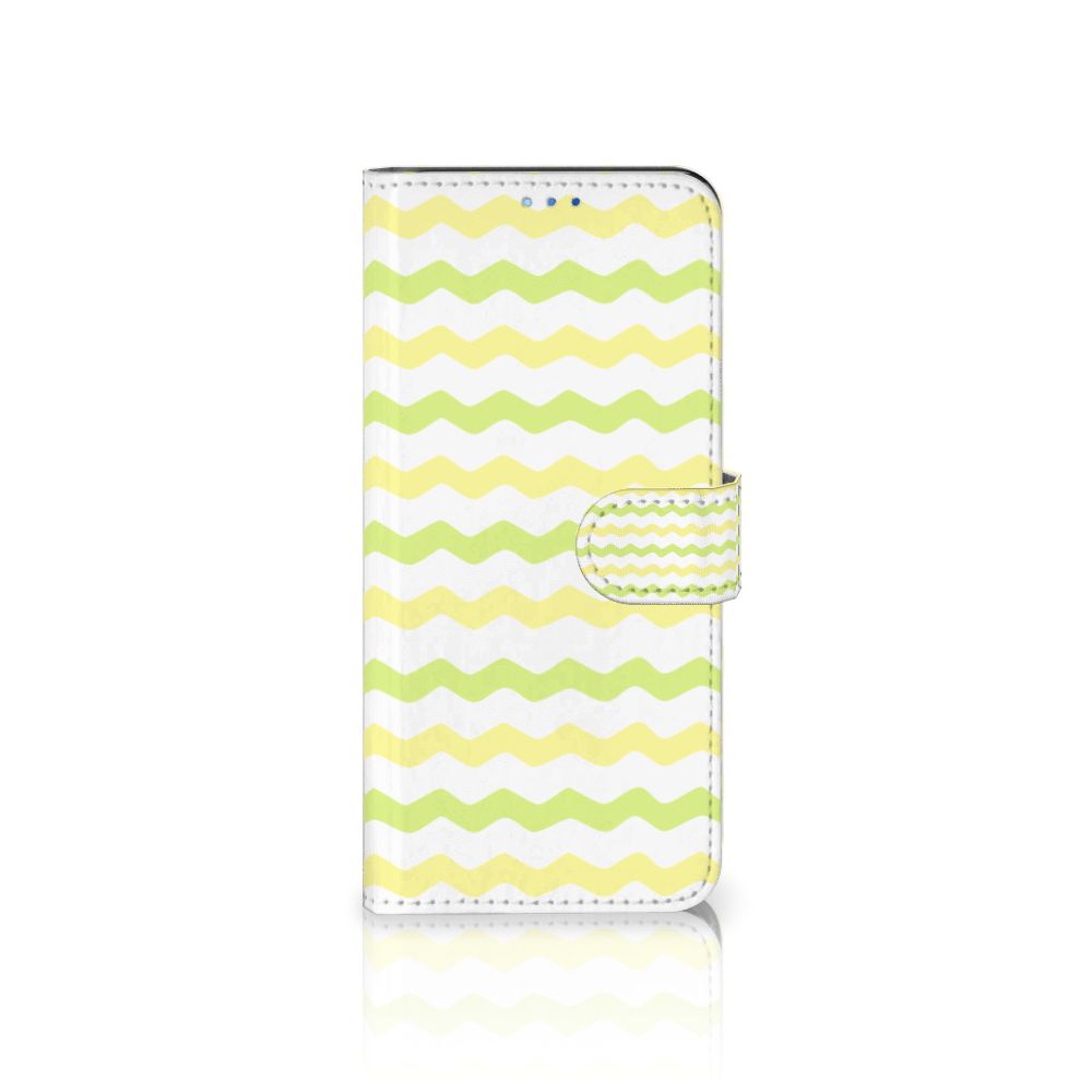 OPPO Find X3 Neo 5G Telefoon Hoesje Waves Yellow