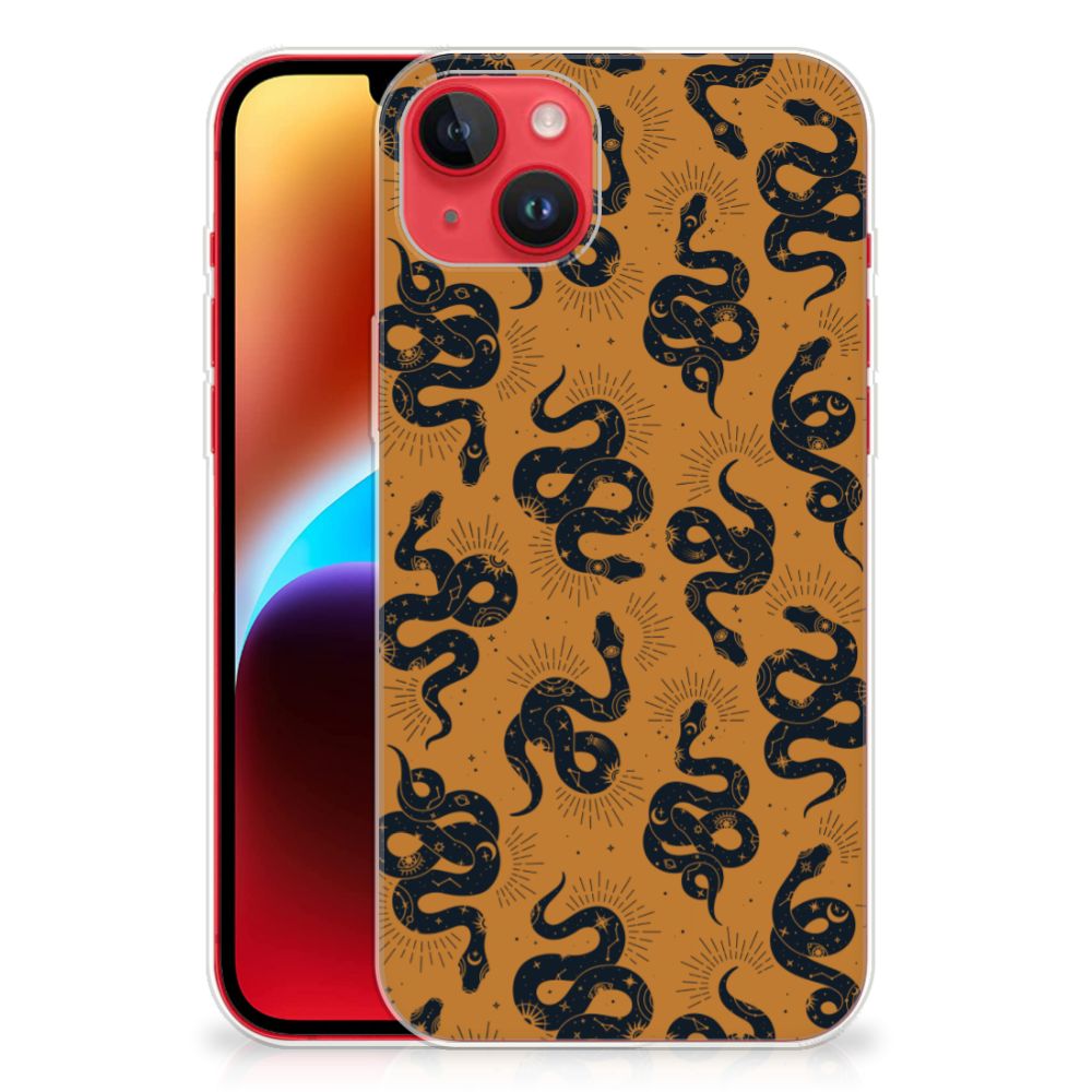 TPU Hoesje voor iPhone 14 Plus Snakes