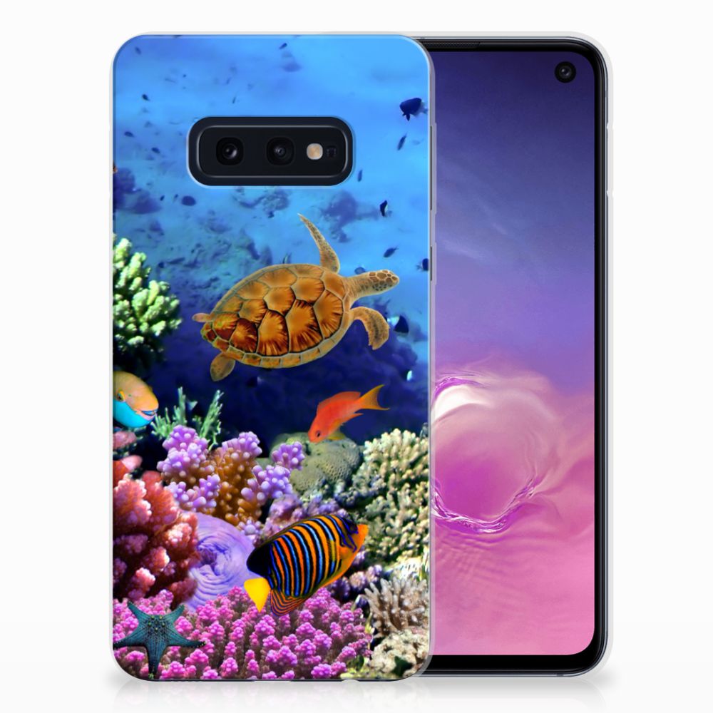 Samsung Galaxy S10e TPU Hoesje Vissen