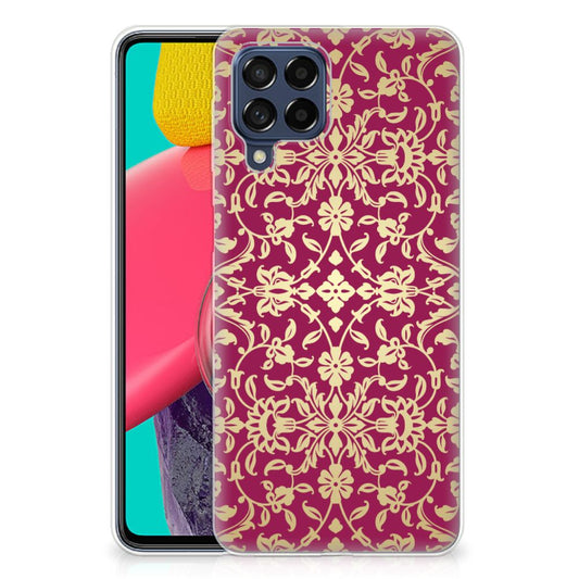 Siliconen Hoesje Samsung Galaxy M53 Barok Pink