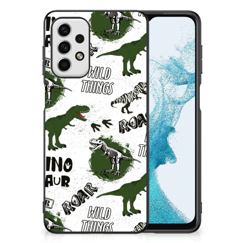 Dierenprint Telefoonhoesje voor Samsung Galaxy A23 Dinosaurus B2C Telecom