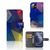 Apple iPhone 12 Mini Book Case Polygon Dark