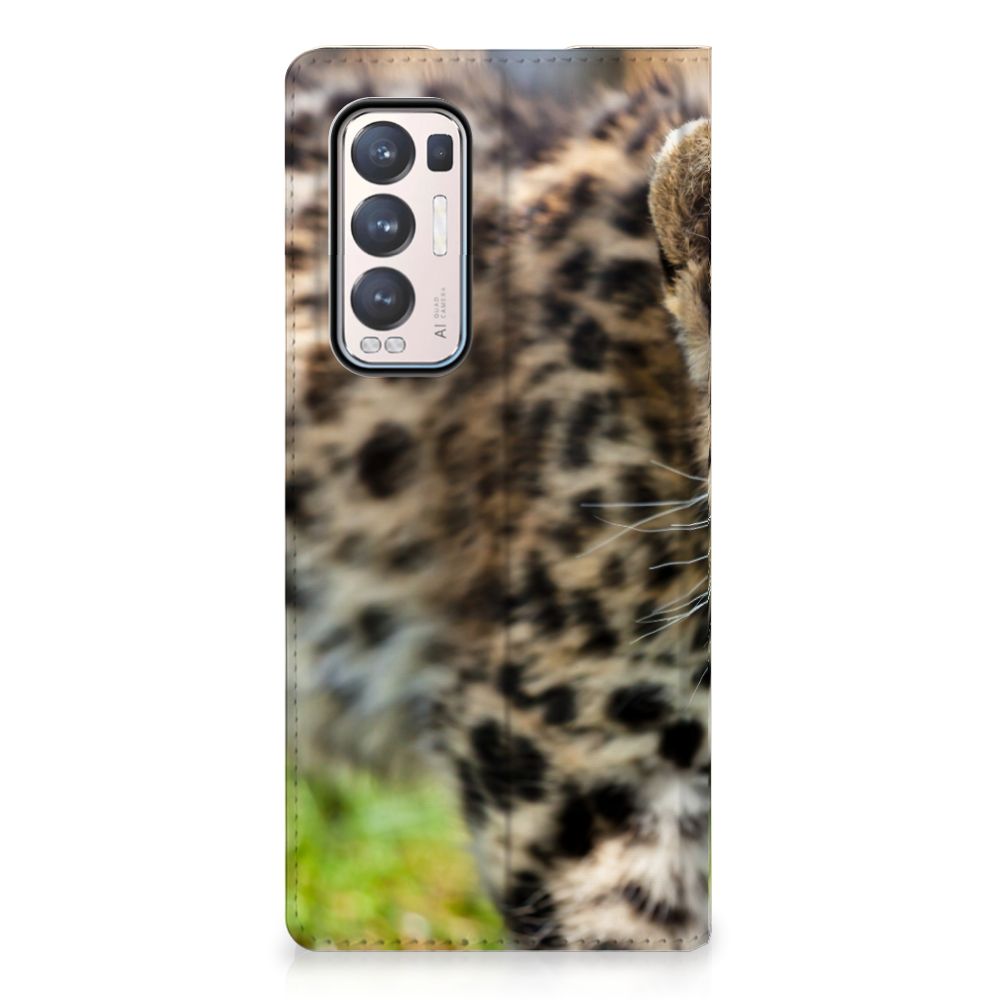 OPPO Find X3 Neo Hoesje maken Baby Luipaard - B2C Telecom