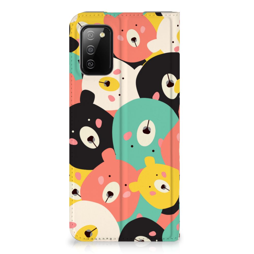 Samsung Galaxy M02s | A02s Magnet Case Bears - B2C Telecom