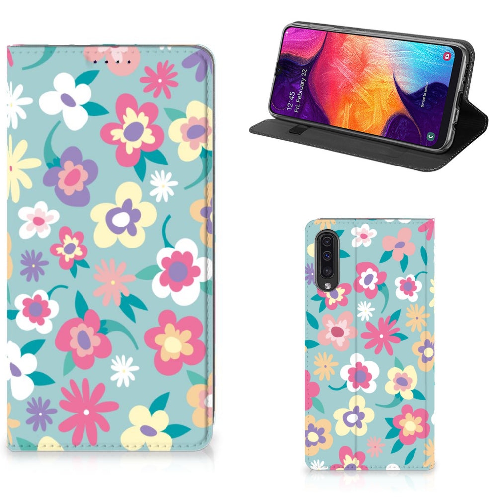 Samsung Galaxy A50 Smart Cover Flower Power