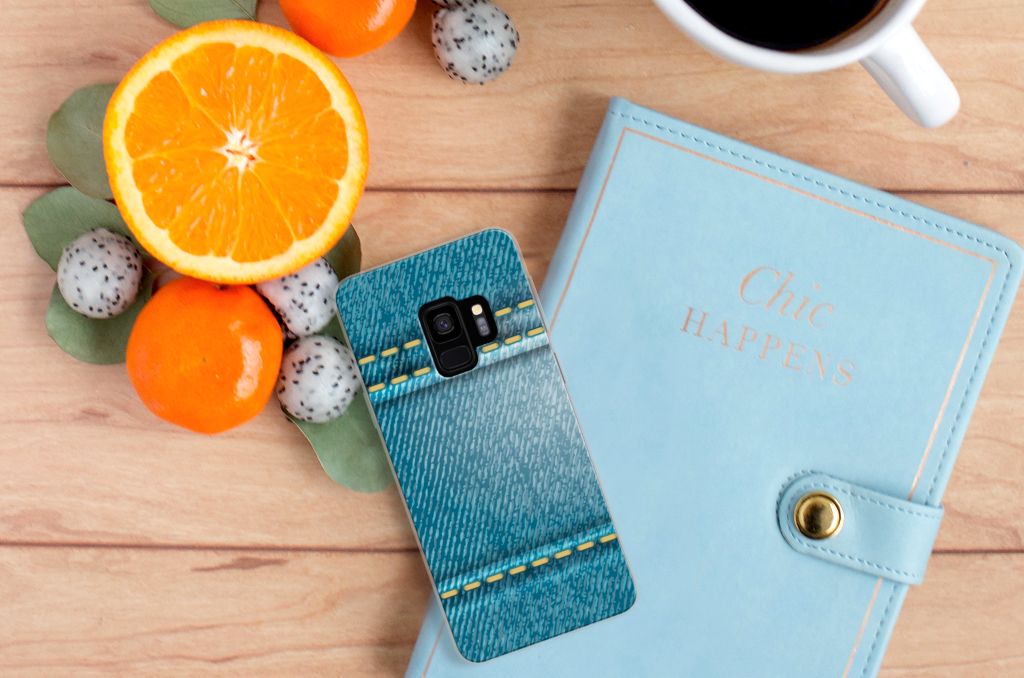 Samsung Galaxy S9 Silicone Back Cover Jeans