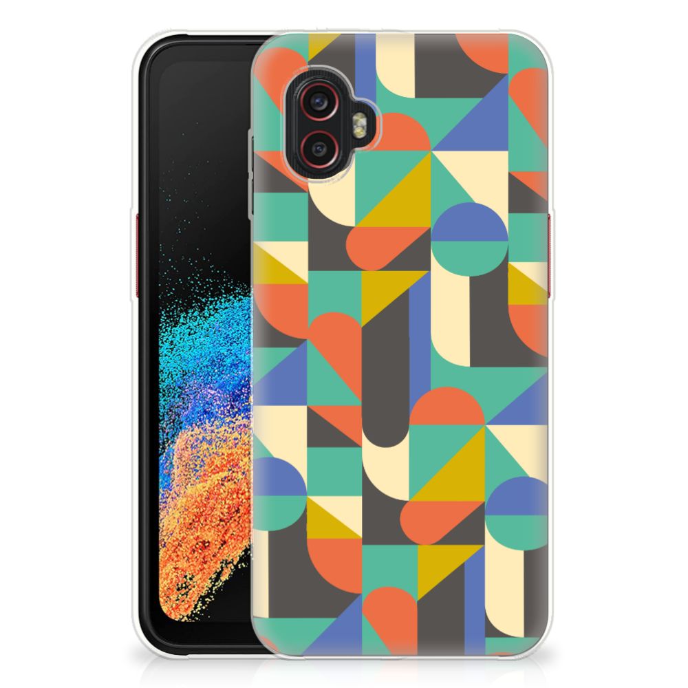 Samsung Galaxy Xcover 6 Pro TPU bumper Funky Retro