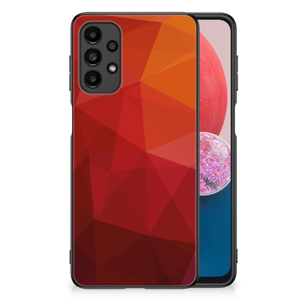 Backcover voor Samsung Galaxy A13 4G Polygon Red B2C Telecom