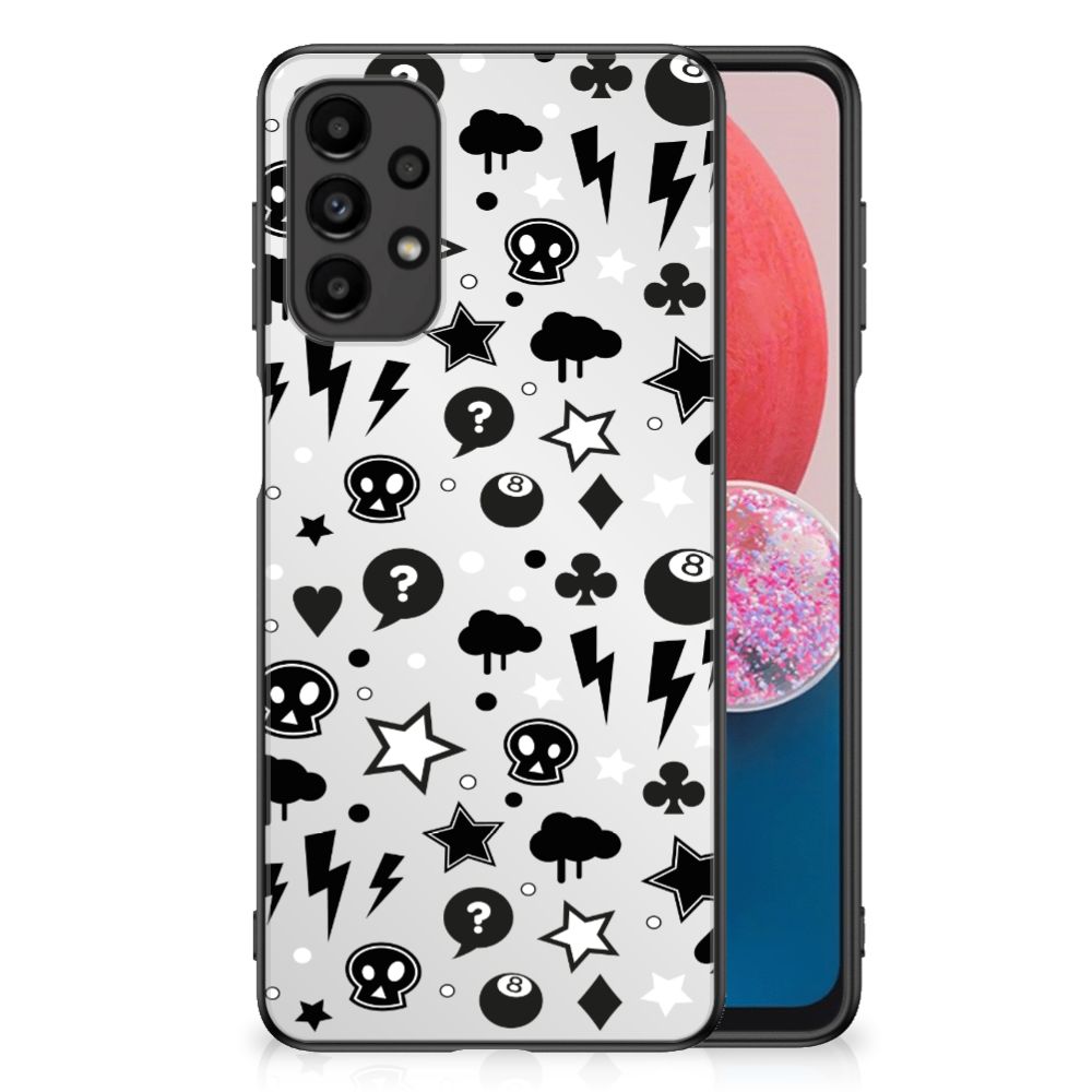 Telefoonhoesje Samsung Galaxy A13 4G Silver Punk B2C Telecom