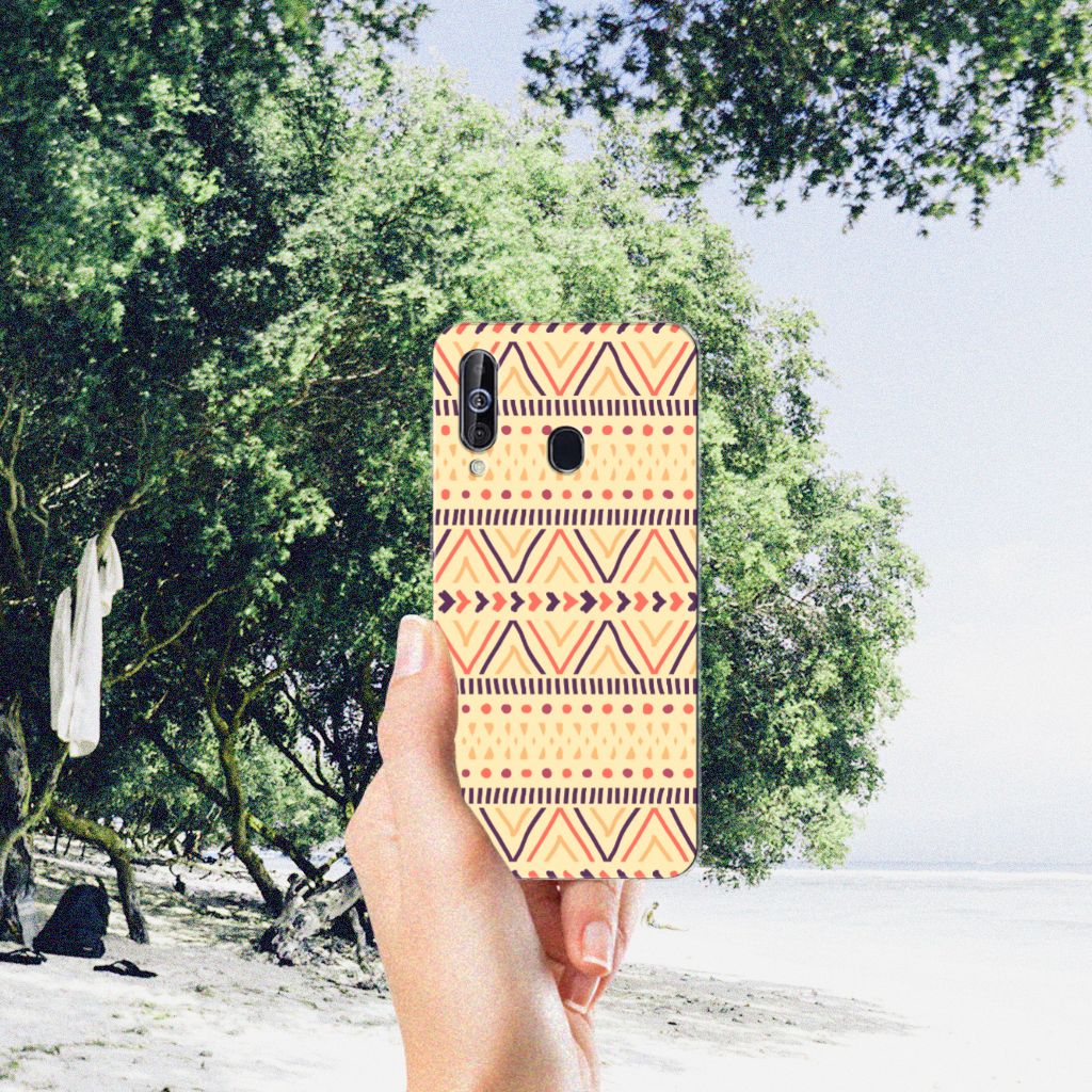 Samsung Galaxy A60 TPU bumper Aztec Yellow