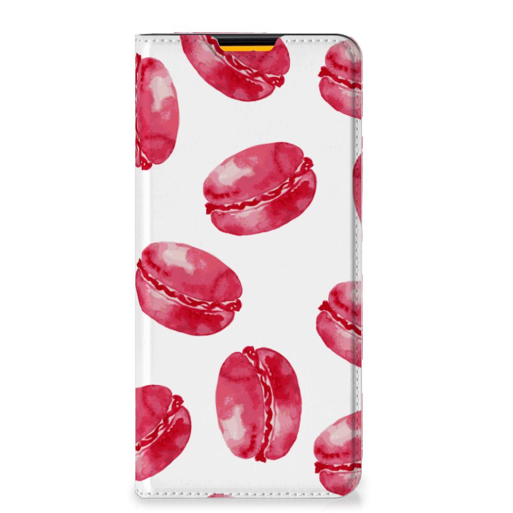 Samsung Galaxy M52 Flip Style Cover Pink Macarons - B2C Telecom
