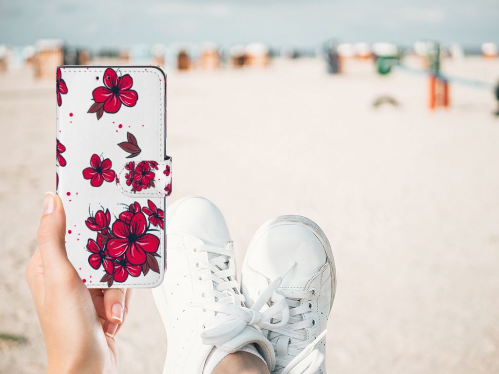 Xiaomi Redmi 8A Hoesje Blossom Red