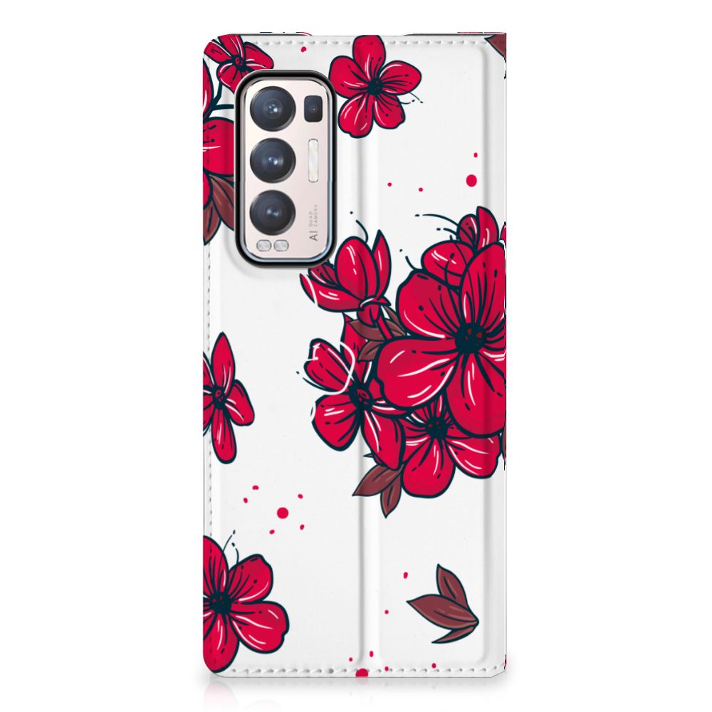 OPPO Find X3 Neo Smart Cover Blossom Red - B2C Telecom