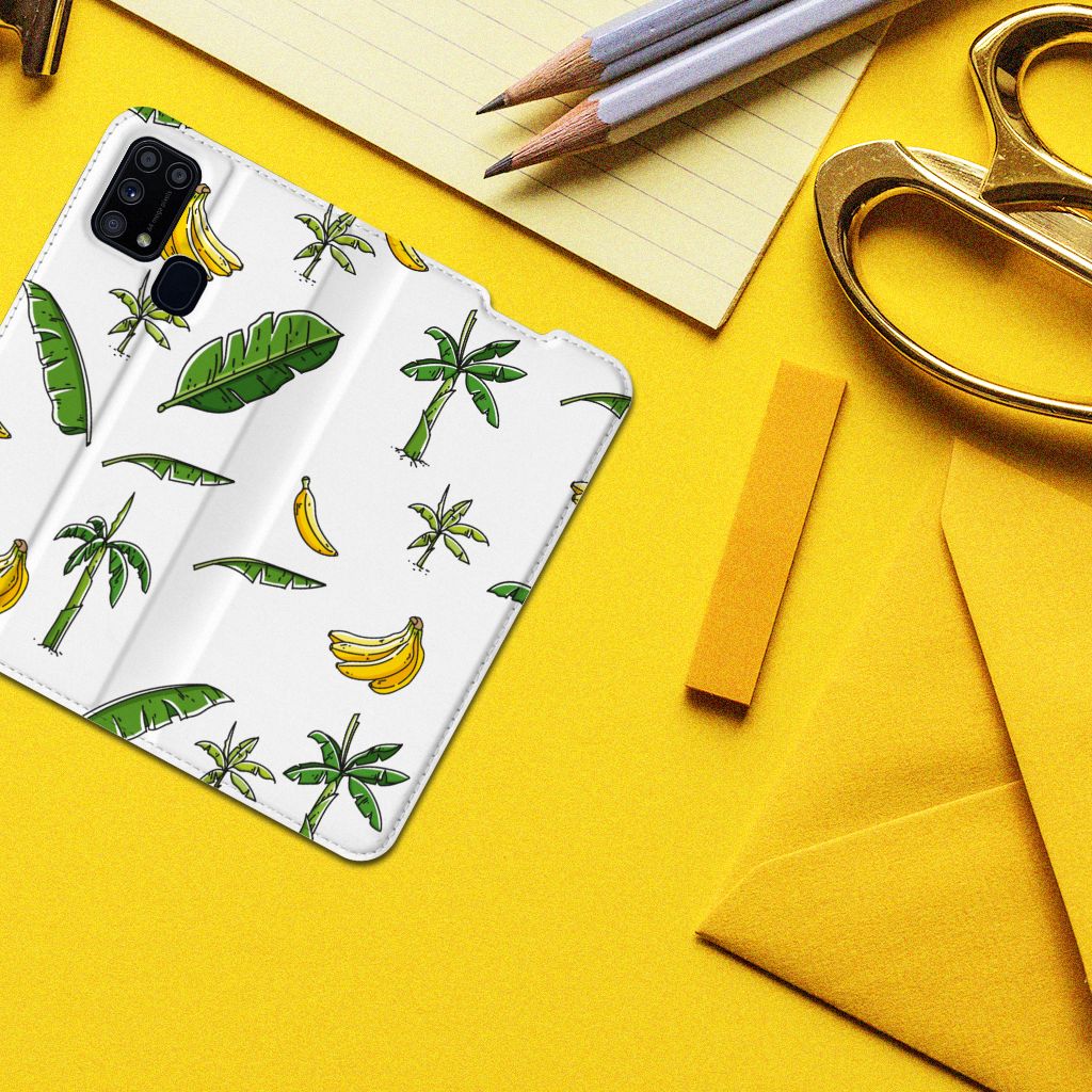 Samsung Galaxy M31 Smart Cover Banana Tree - B2C Telecom