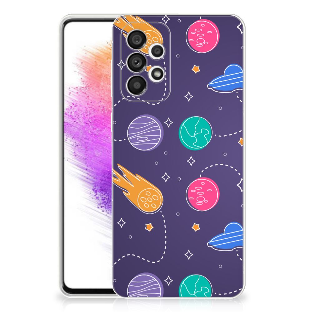 Samsung Galaxy A73 5G Silicone Back Cover Space B2C Telecom