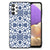 Samsung Galaxy A32 5G Bloemen Hoesje Flower Blue B2C Telecom