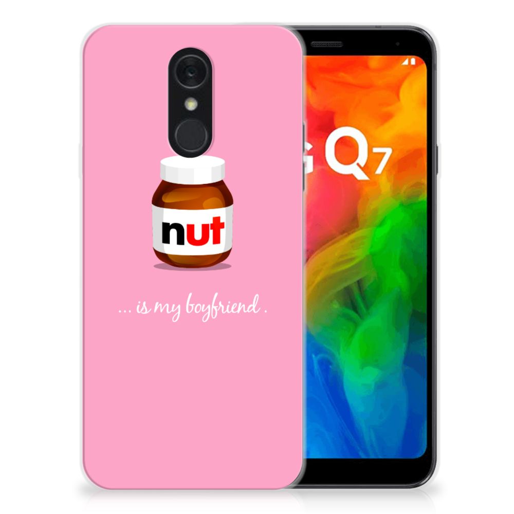 LG Q7 Siliconen Case Nut Boyfriend