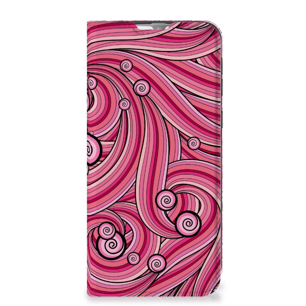 Samsung Galaxy M31 Bookcase Swirl Pink - B2C Telecom