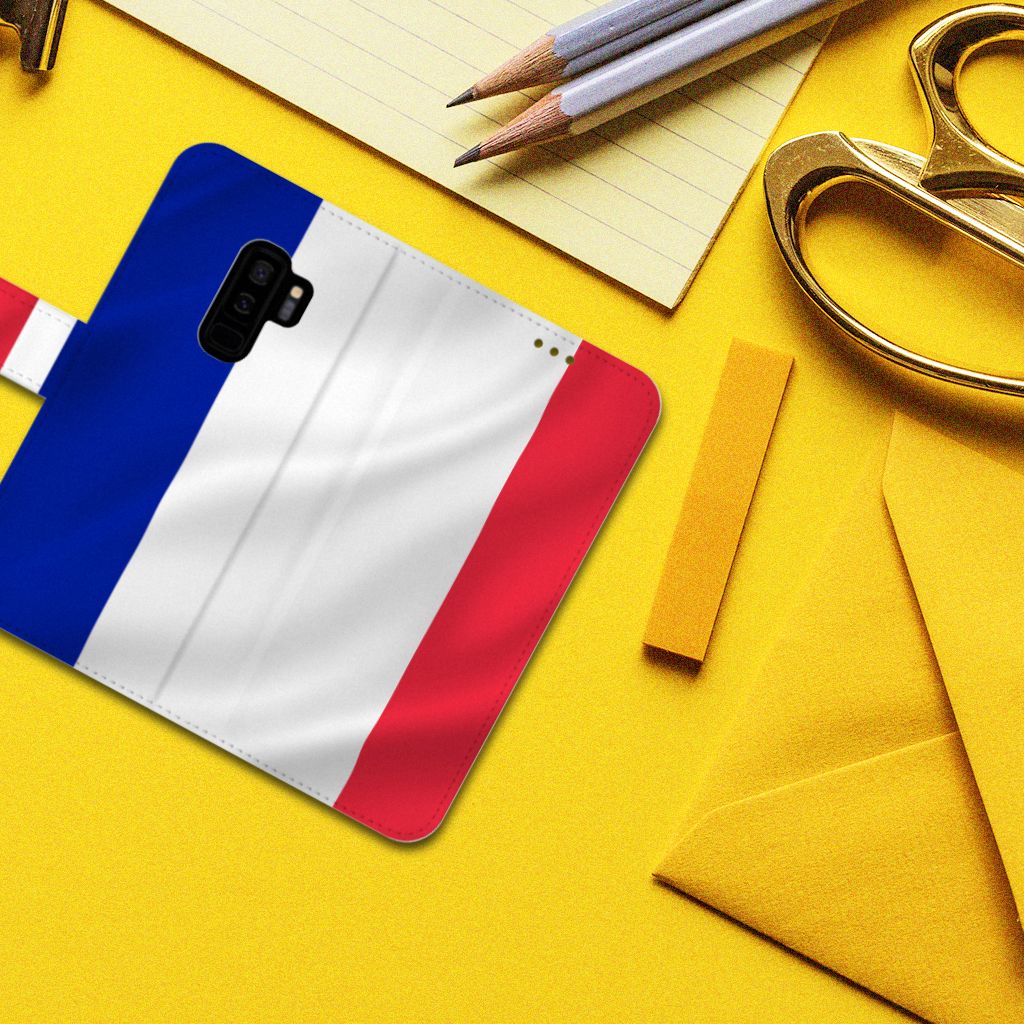 Samsung Galaxy S9 Plus Bookstyle Case Frankrijk